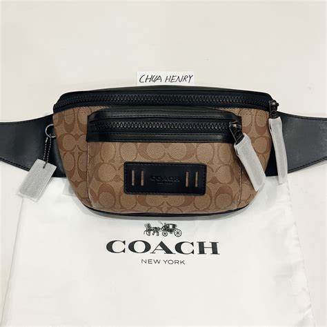 coach waist bag original|waist bag coach man original.